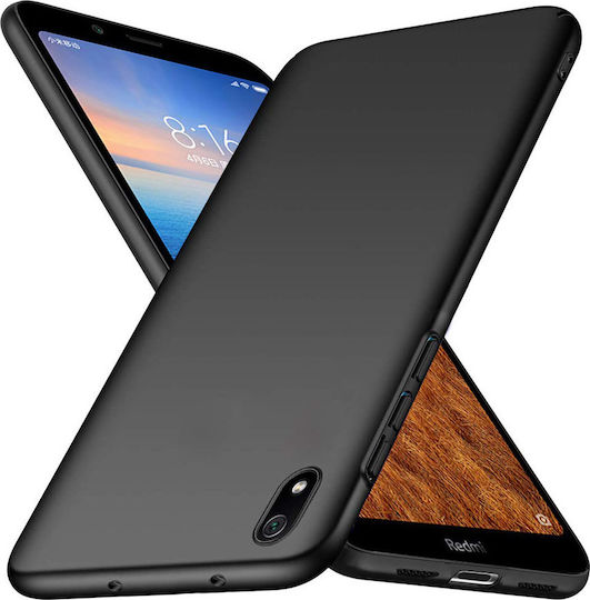 Back Cover Σιλικόνης Μαύρο (Redmi 7A)