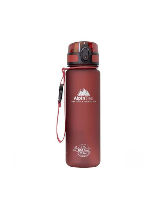 AlpinPro Sticla de apa Plastic 500ml Roșu AlpinPro Sticla de apa Plastic 500ml Roșu