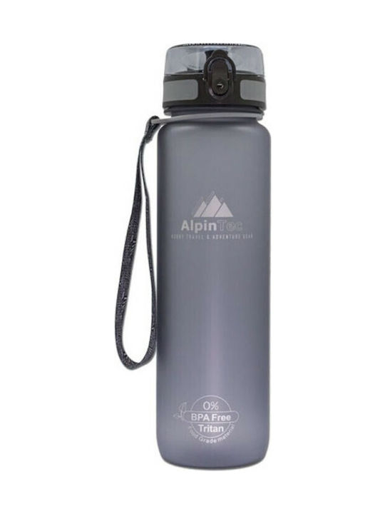 AlpinPro Quest Παγούρι Πλαστικό 1000ml Γκρι