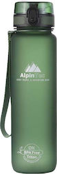 AlpinPro Water Bottle Plastic Bike 1000ml Green AlpinPro Water Bottle Plastic Bike 1000ml Green