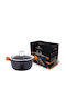 Berlinger Haus Granit Diamond Line Tiefer Topf aus Aluminium 2.2Es / 20cm