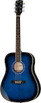 Harley Benton Ακουστική Κιθάρα D-120 Blue