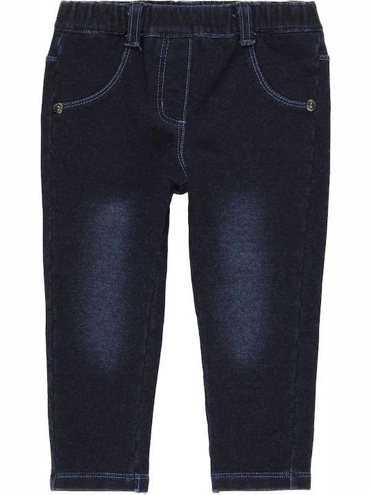 Boboli Kids Denim Trousers Navy Blue