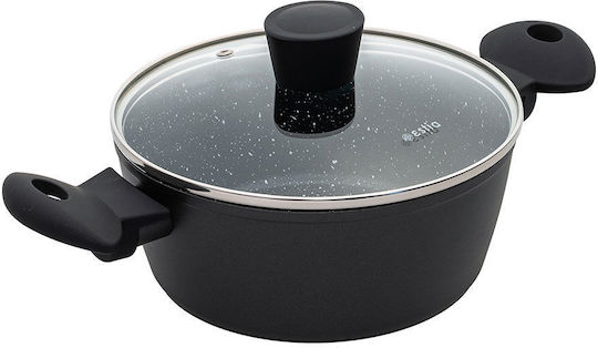 Estia Magma Βαθιά Κατσαρόλα από Αλουμίνιο 2.3lt / 20cm