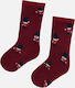 Mayoral Kids' Socks Knee-High Burgundy