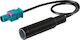 Lampa Internal Car Antenna Adapter Universal Din-Fakra Female to Male 19cm