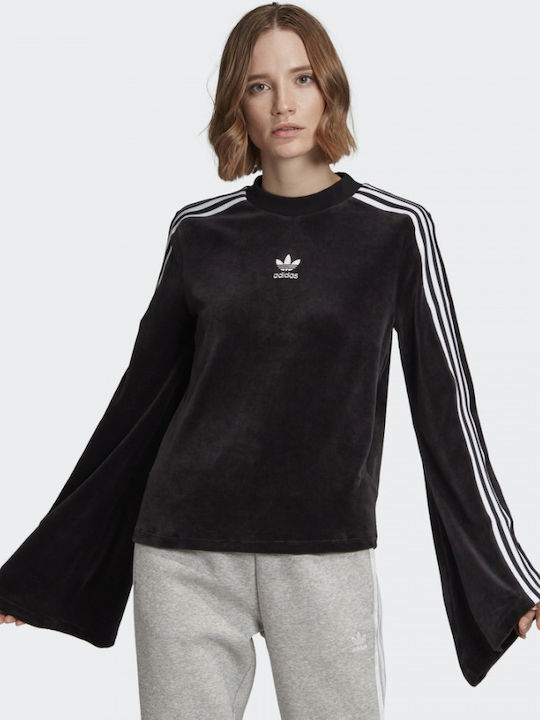 adidas Flared Black Blouse