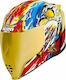 Icon Airflite Motorcycle Helmet Full Face with Sun Visor