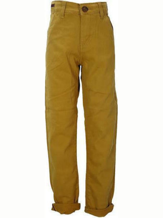 New College Kids Fabric Trousers Brown