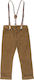 Alouette Kids Fabric Trousers Brown