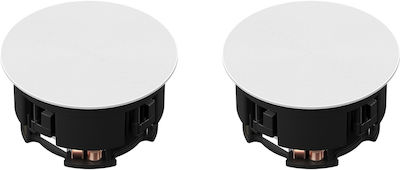 Sonos Ceiling Speakers In-Ceiling (Pair) in White Color