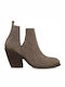 Exe West 588 Women's Ankle Boots with High Heel Brown