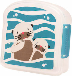 Sugar Booger Baby Otter Good Lunch Sandwich Box Transparent