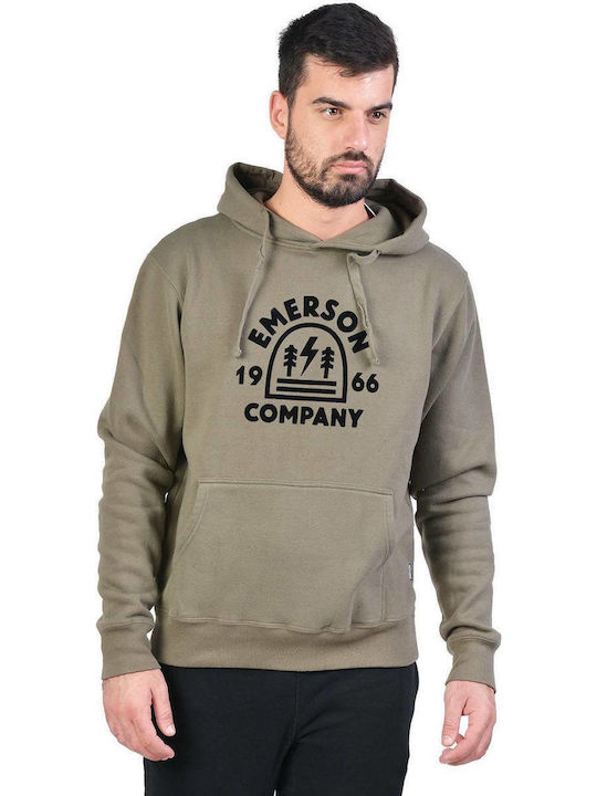 Emerson Herren Sweatshirt mit Kapuze und Tasche...