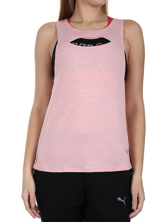 Puma Shift Tank Women's Athletic Blouse Sleeveless Pink