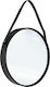 Bizzotto Rind Wall Mirror with Black Metallic Frame Diameter 41cm 1pcs