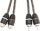 Four Connect Cable RCA male - RCA female 2m 4-800153