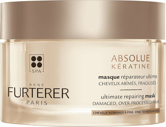 Rene Furterer Absolute Keratine Ultimate Repairing Μάσκα Μαλλιών για Επανόρθωση 200ml