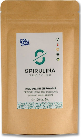 Spirulina Supreme Tablets Refill 120 ταμπλέτες