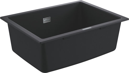 Grohe K 700 Chiuvetă Bucătărie Drop-In Din Granit Lichid M61xL46cm Negru Granit