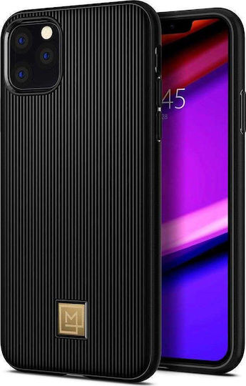Spigen La Manon Classy Back Cover Σιλικόνης Μαύρο (iPhone 11 Pro)