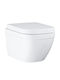 Grohe Euro Λεκάνη Κρεμαστή Rimless με Κάλυμμα Soft Close Λευκή