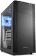 Sharkoon M25-W Midi Tower Computer Case with Window Panel Black