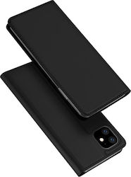 Dux Ducis Skin Pro Carte Piele artificială Negru (iPhone 11)