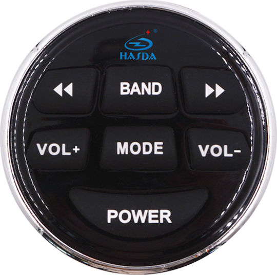 Hasda Remote Control 60mm για MP3 Player με καλωδιο 5m - 3,5mm jack H-4007/HSD