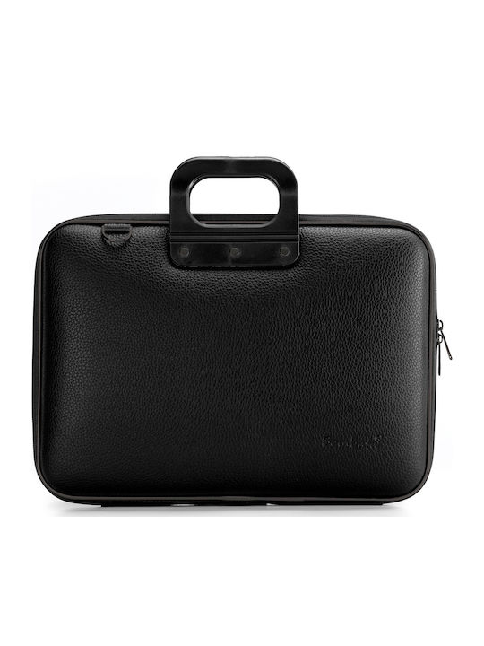 Bombata Allblack Τσάντα Ώμου / Χειρός 15" Μαύρη