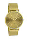 Oozoo Vintage Women's Watch with Gold Metal Bracelet