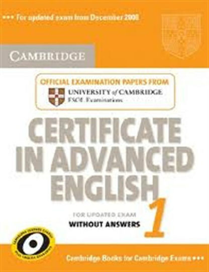 Cae 1 Practice Tests Wo/answers 2008 Ed.