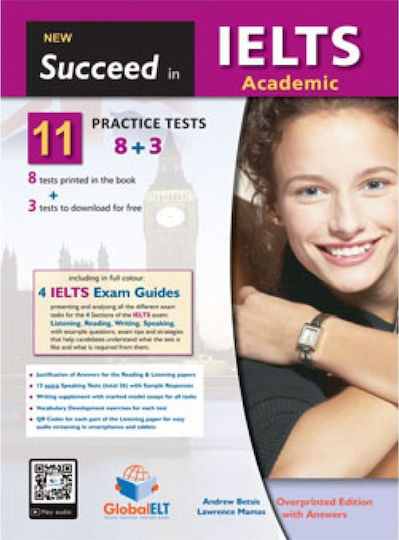 New Succeed in Ielts Academic 11(8+3) Practice Tests Tchrs