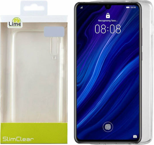 Lime Back Cover Silicon Transparent (Huawei P30)
