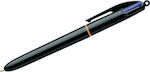 Bic 4 Colours Pro Pen Ballpoint with Multicolour Ink Black