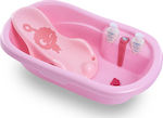 Cangaroo Babybadewanne Santorini mit Thermometer Pink 107366