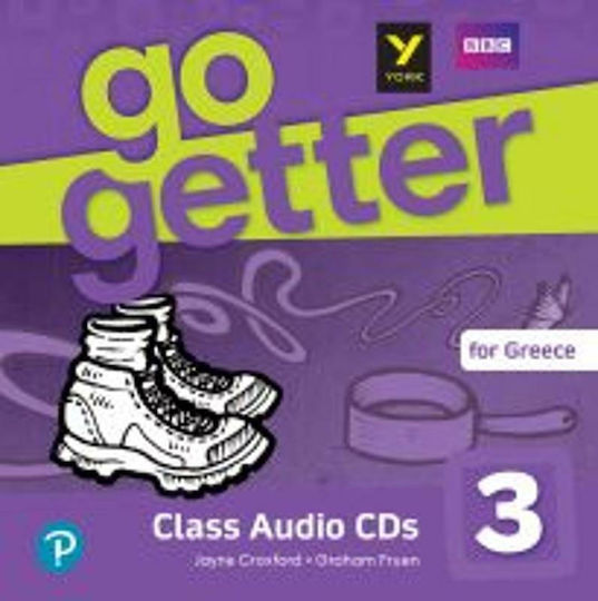 Go Getter for Greece 3 Cd Audio Class