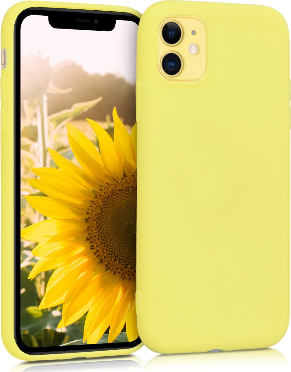 KWmobile Back Cover Pastel Yellow Matte (iPhone 11) Skroutz.gr