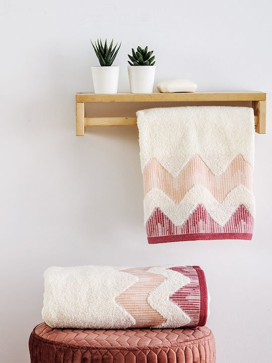 SB Home Handtuch Manon 30x50εκ. Dusty Pink