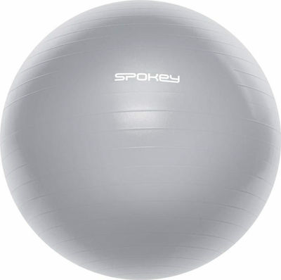 Spokey Fitball III Μπάλα Pilates 75cm σε γκρι χρώμα