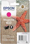 Epson 603 Cartuș de cerneală original pentru imprimante InkJet Magenta (C13T03U34010)