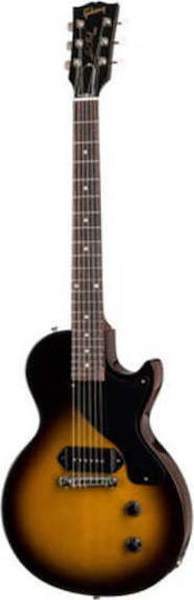 Gibson Junior Chitară Electrică Tăietură unică cu 1xP90 Configurație Doze Sunburst Vintage cu Husă