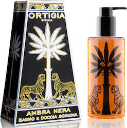 Ortigia Sicilia Ambra Nera Bubble Bath in Gel 250ml
