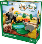 Brio Toys Safari Adventure Set cu Trenuleț pentru 3++ Ani