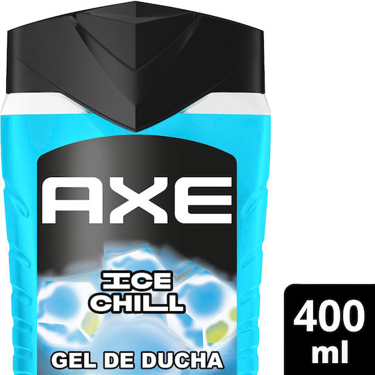 Axe Ice Chill Shower Gel for Men with Glycerin & Mint Scent 400ml