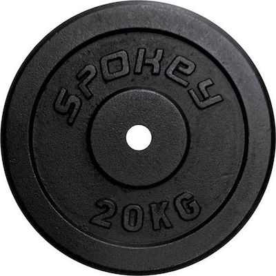 Spokey Sinis Set Discuri Metalice 1 x 20kg Ø29mm