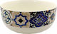 Homestyle Patchwork Μπωλ Σερβιρίσματος Στρογγυλό από Πορσελάνη Μπλε με Διάμετρο 14.5εκ. 6τμχ
