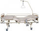 Orthokinisi KN 303 Electric Electric Poliedru Pat de spital cu Frâne / Bara laterală / Postat pe / Saltea