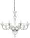 Ideal Lux Πολυέλαιος 8xE14 με Κεράκια Διάφανος 199382