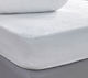 Palamaiki King Size Waterproof Jersey Mattress Cover Fitted Jersey White 180x200cm